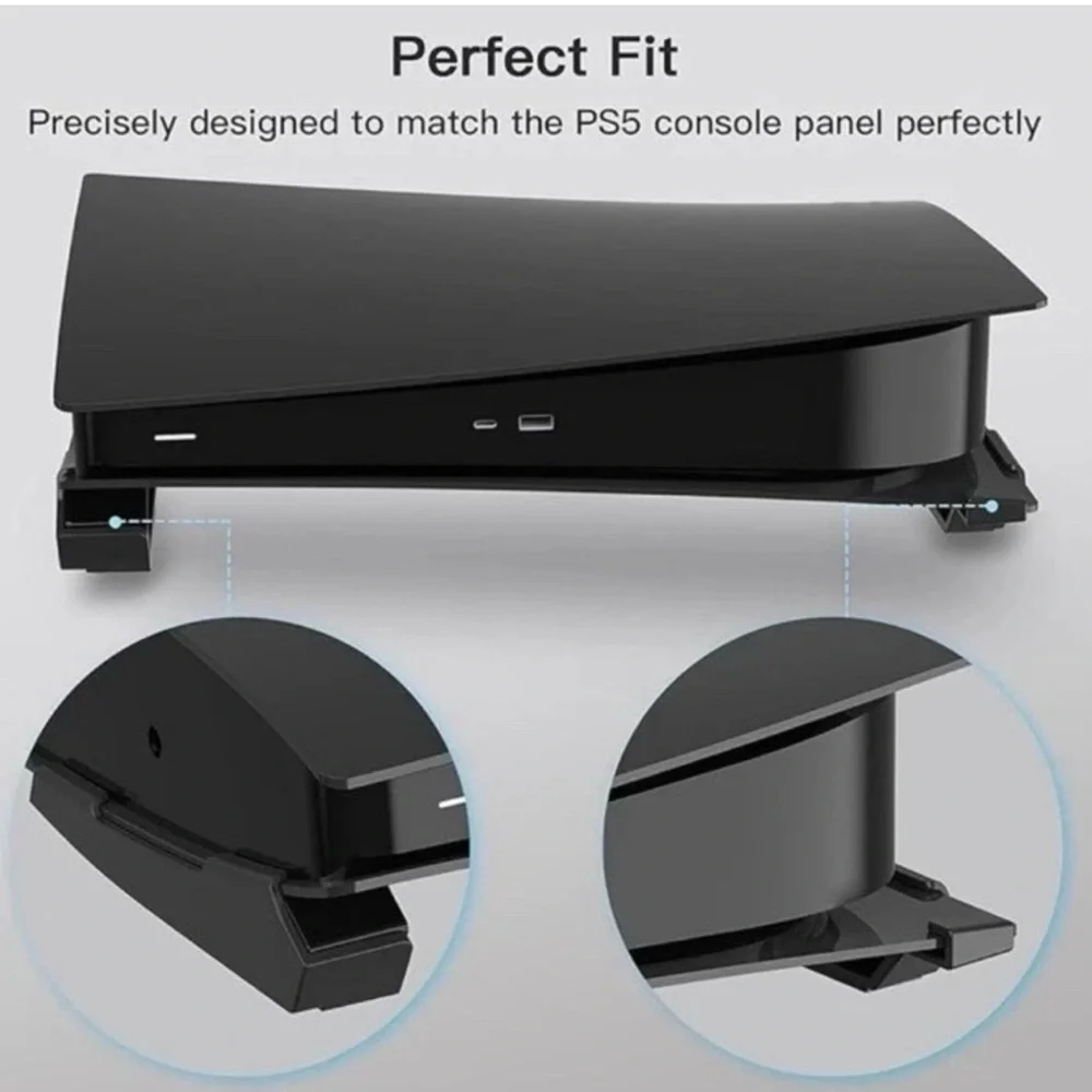 Black Stands for PS5 for Disc & Digital